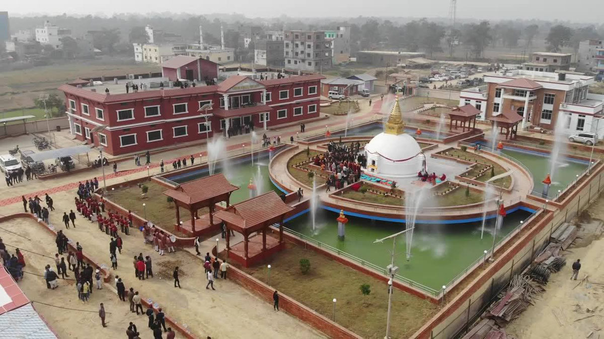 बौद्ध विश्वविद्यालयका औपचारिक सभासमारोहमा बुद्ध बन्दना र बुद्ध मूर्ति अनिवार्य